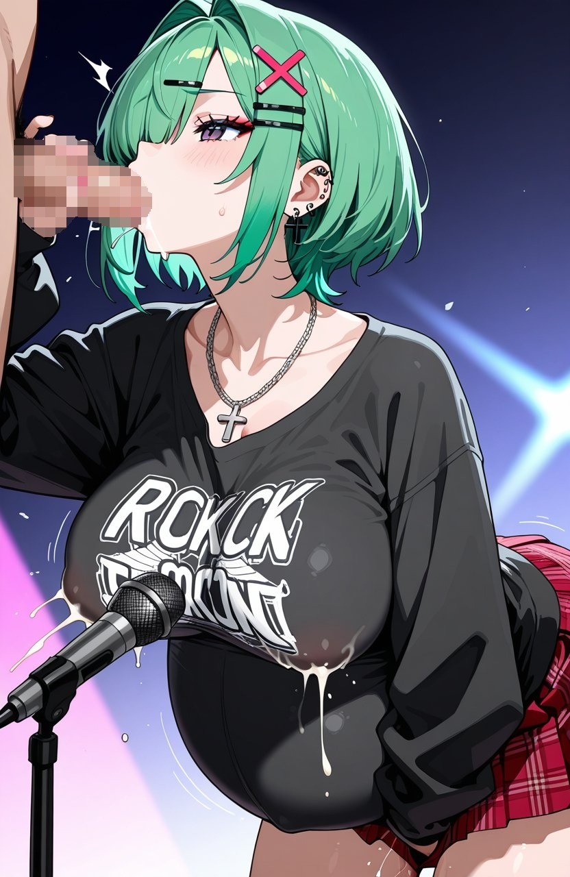 AI妊婦グラビアイラスト集 R18+ Vol.058 ミュージシャン編