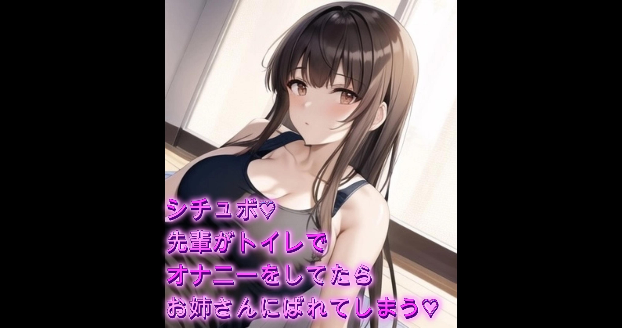 シチュボ♡先輩がトイレでオナニーしてるとこを目撃してしまいそのまま攻めたおしてしまう – Preview 2