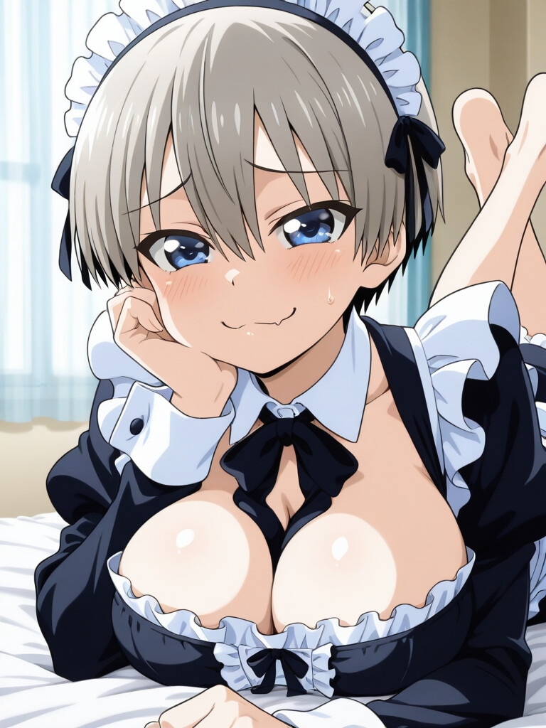 宇〇ちゃんメイドコスえっち 469枚