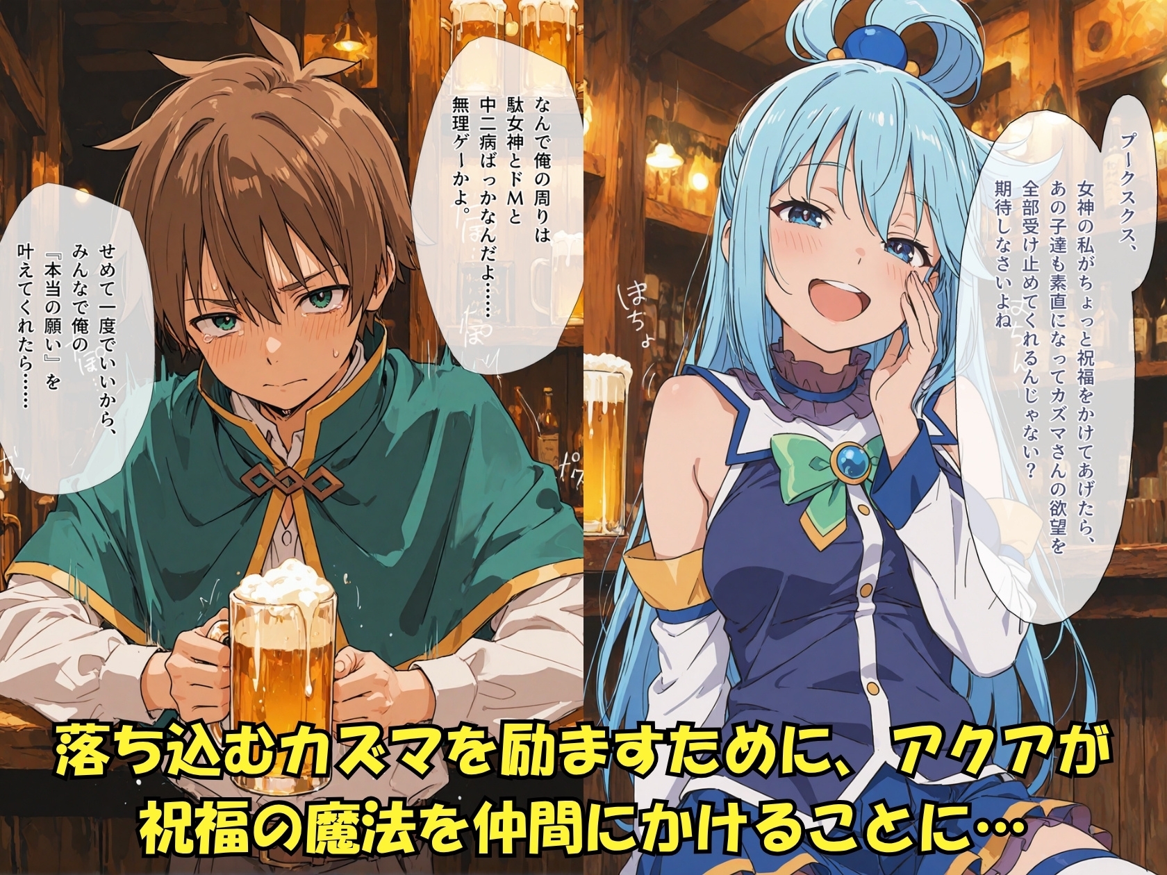 この素晴らしい祝福に感謝を！