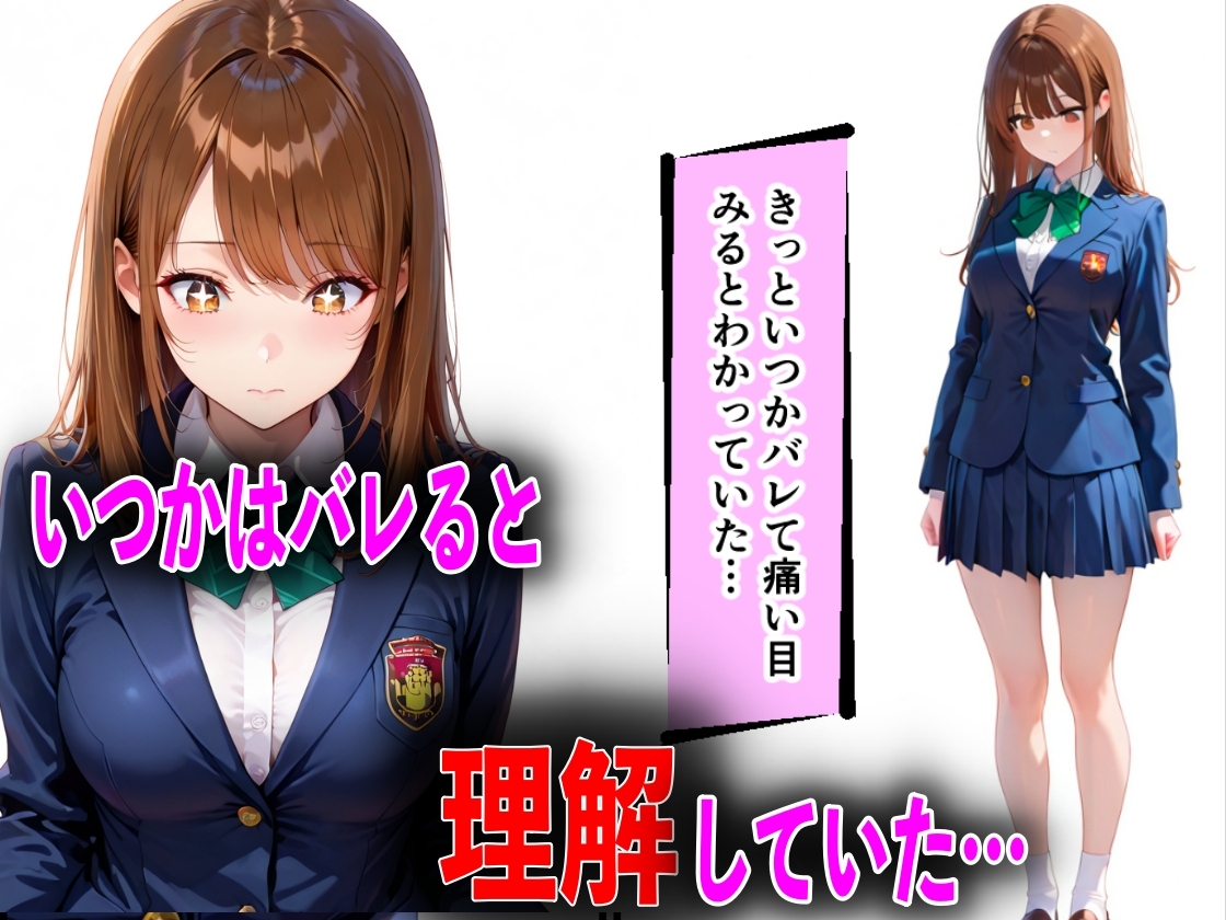 学校でも優等生のJKキモオジ店主に万引きがバレて巨根チンポで性教育された話