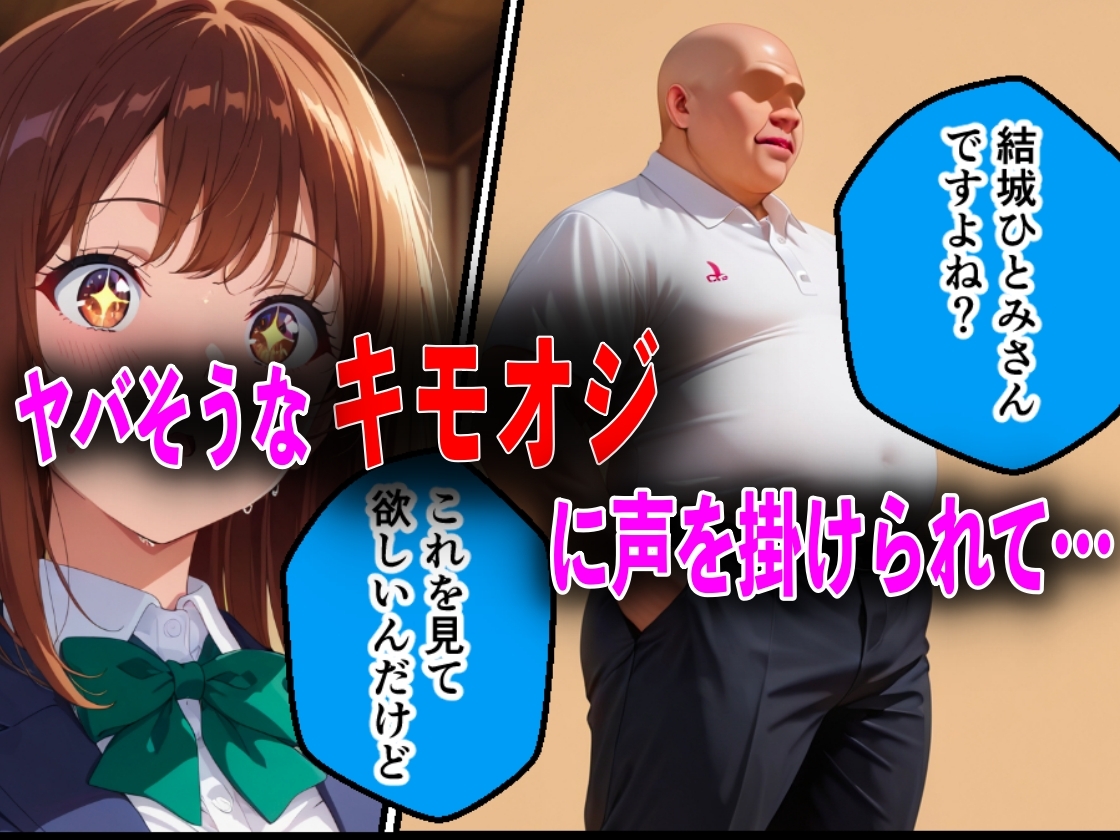 学校でも優等生のJKキモオジ店主に万引きがバレて巨根チンポで性教育された話