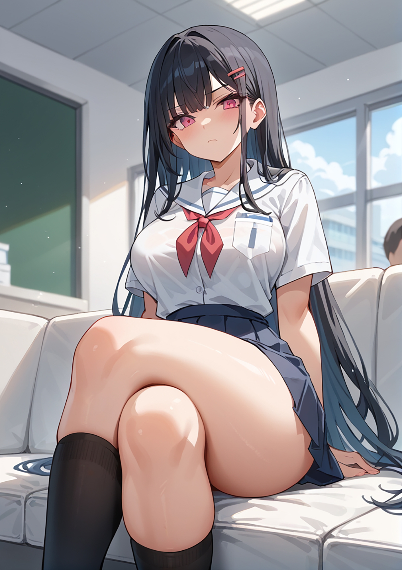 いつも漏らしている彼女