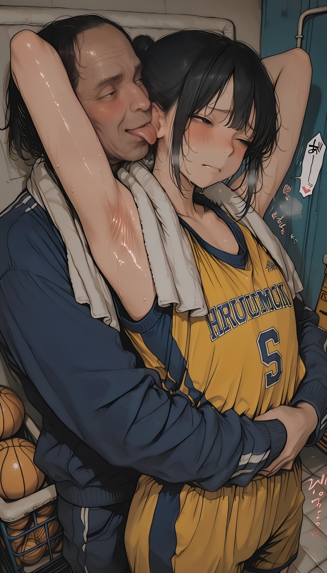 ついてる娘 バスケ部