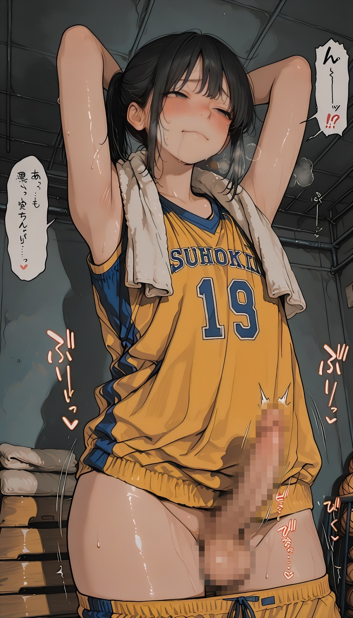 ついてる娘 バスケ部