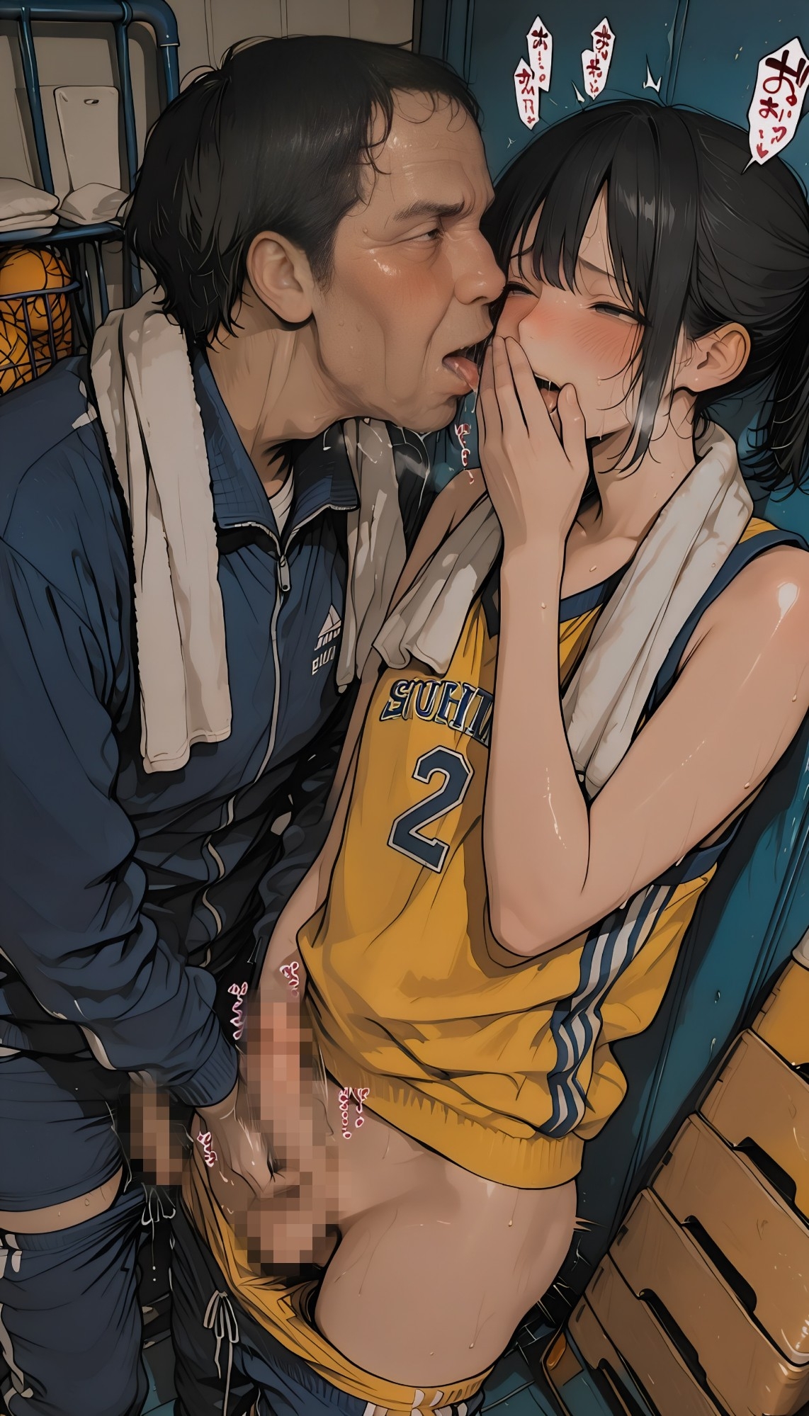 ついてる娘 バスケ部