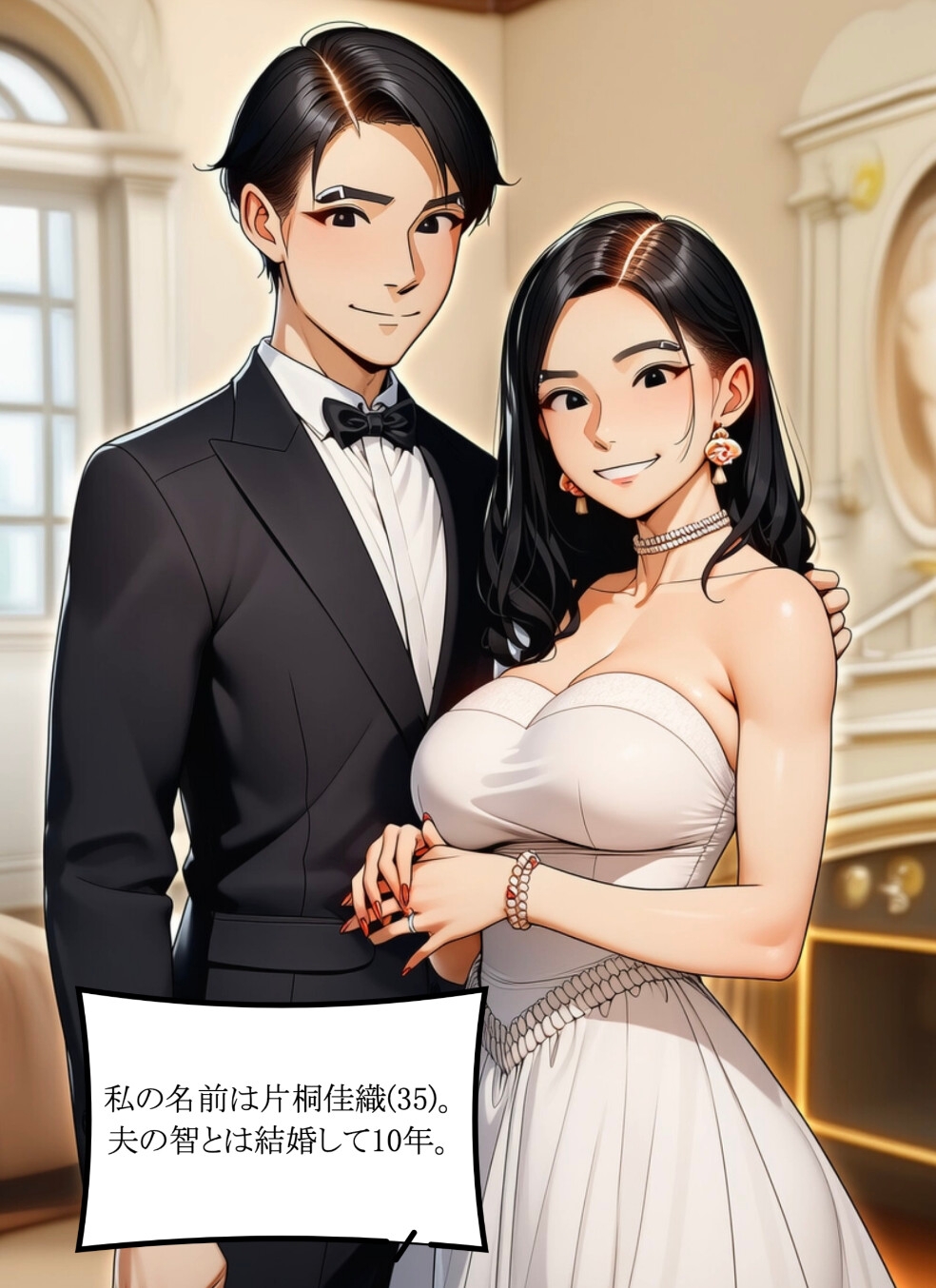 隣人ガチャSSRの人妻・片桐佳織(35)が寝取られるまでの話。