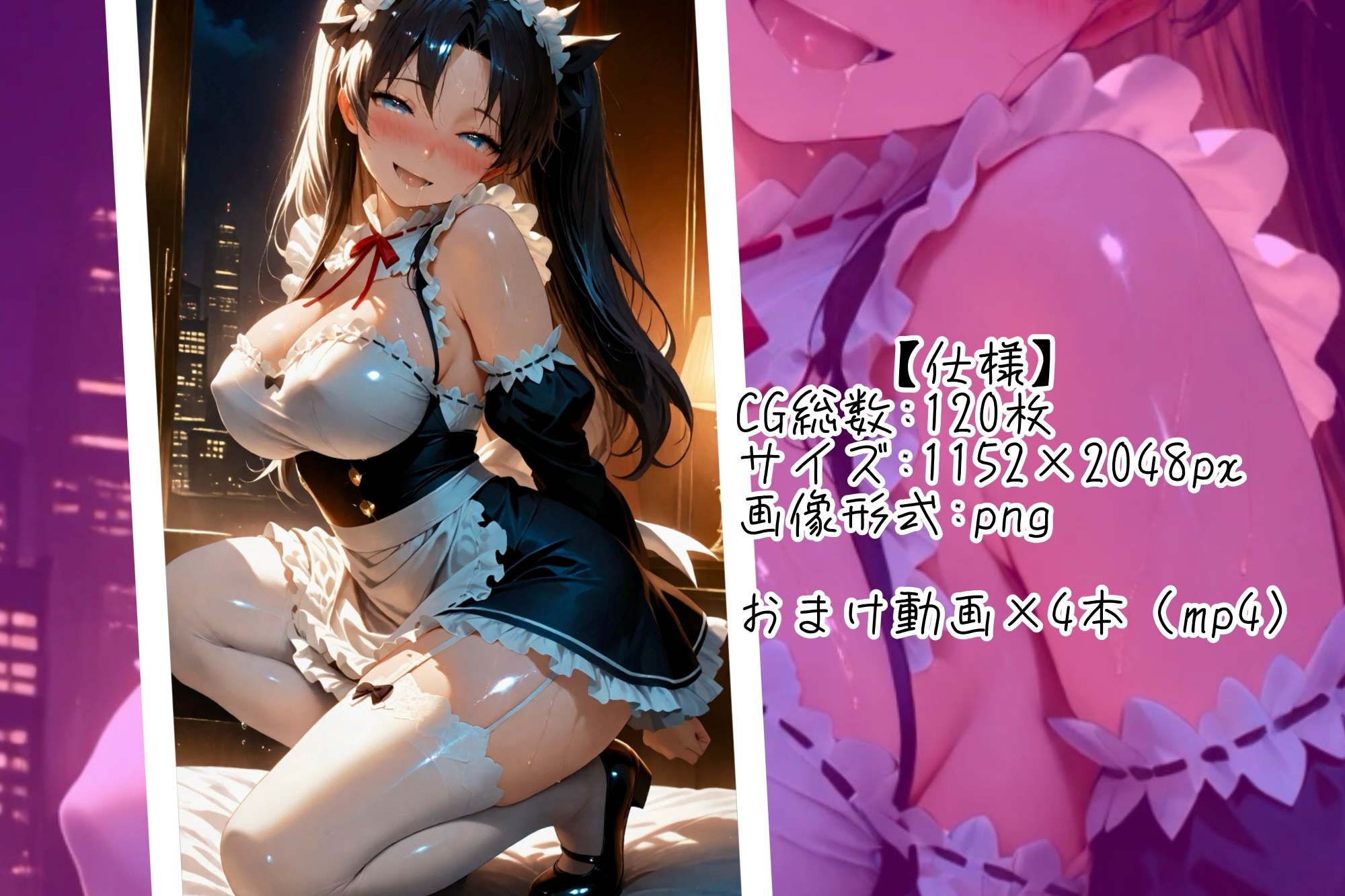 遠○凛&間○桜CGエッチイラスト集！
