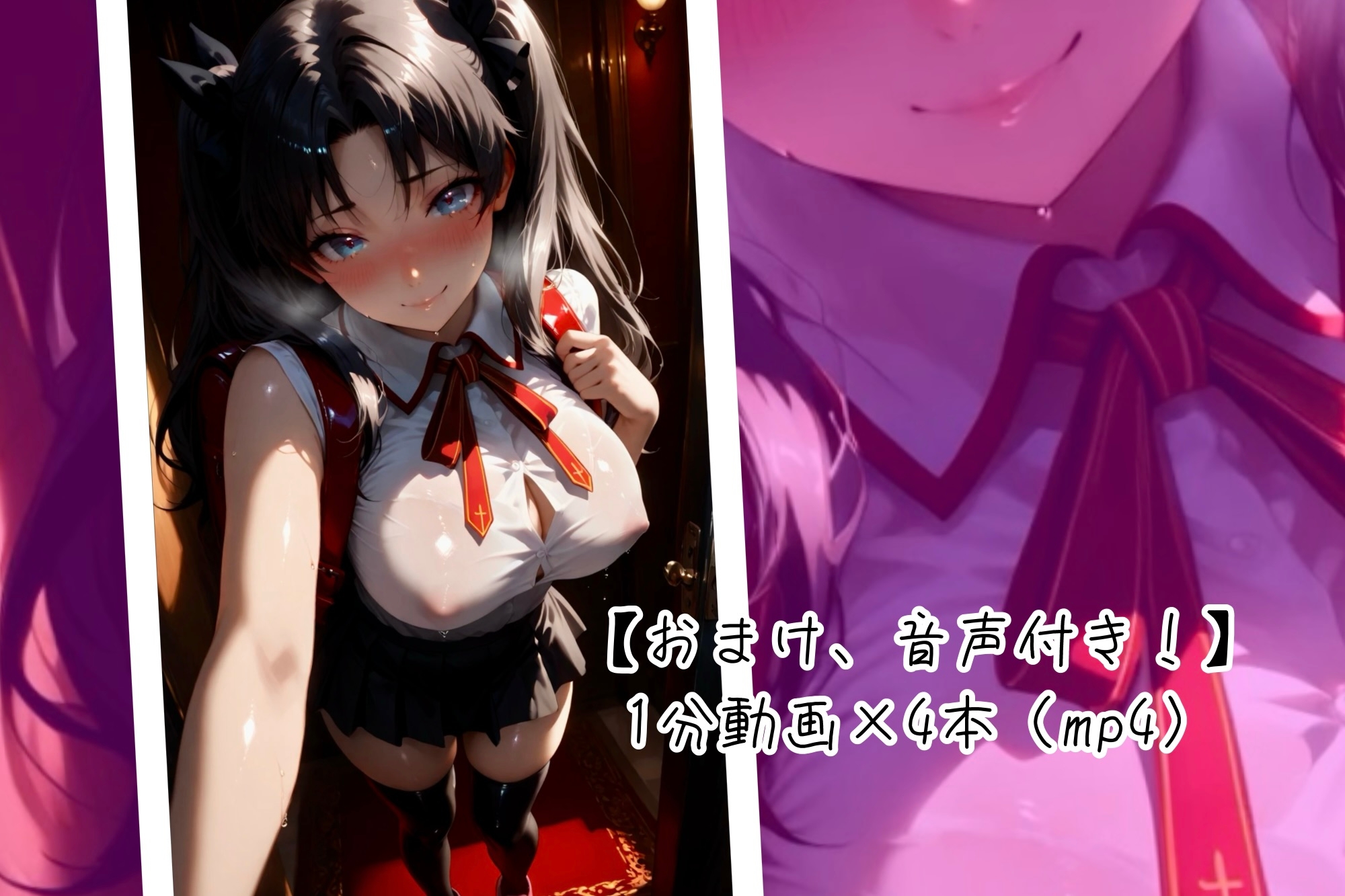 遠○凛&間○桜CGエッチイラスト集！
