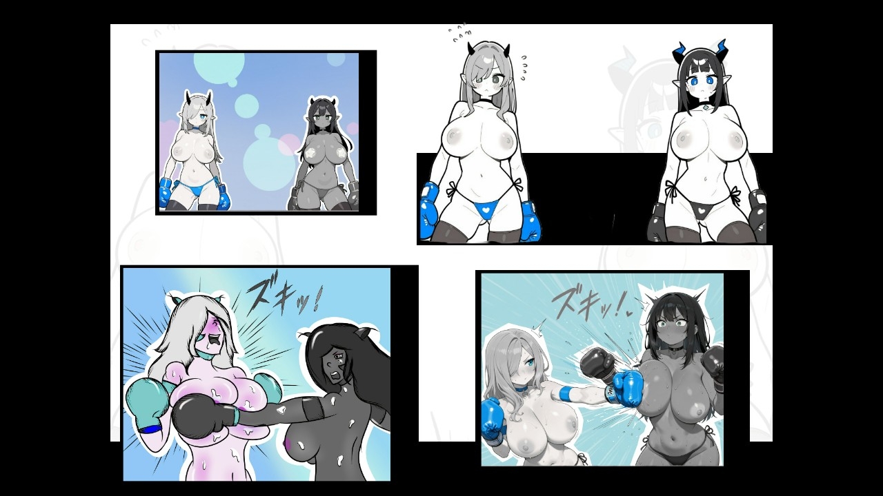 セクシーキティーズ… 巨乳ボクシングマッチ！