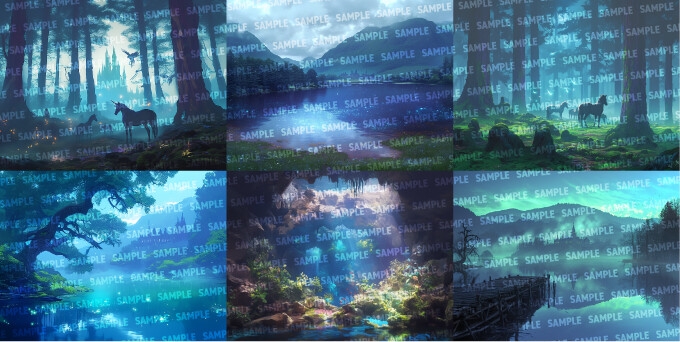 【背景112枚】魔法学校