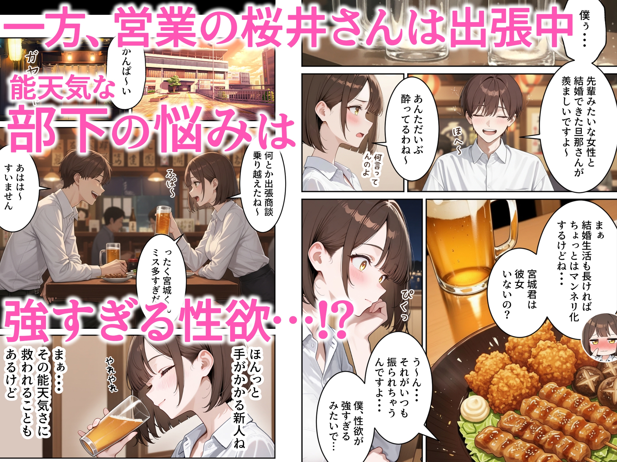 職場の人妻OLと浮気SEXしてしまった件