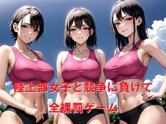 陸上部女子と競争に負けて全裸罰ゲーム – main preview