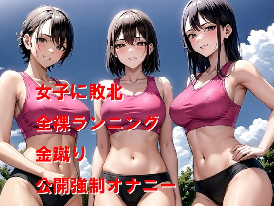 陸上部女子と競争に負けて全裸罰ゲーム – Preview 2