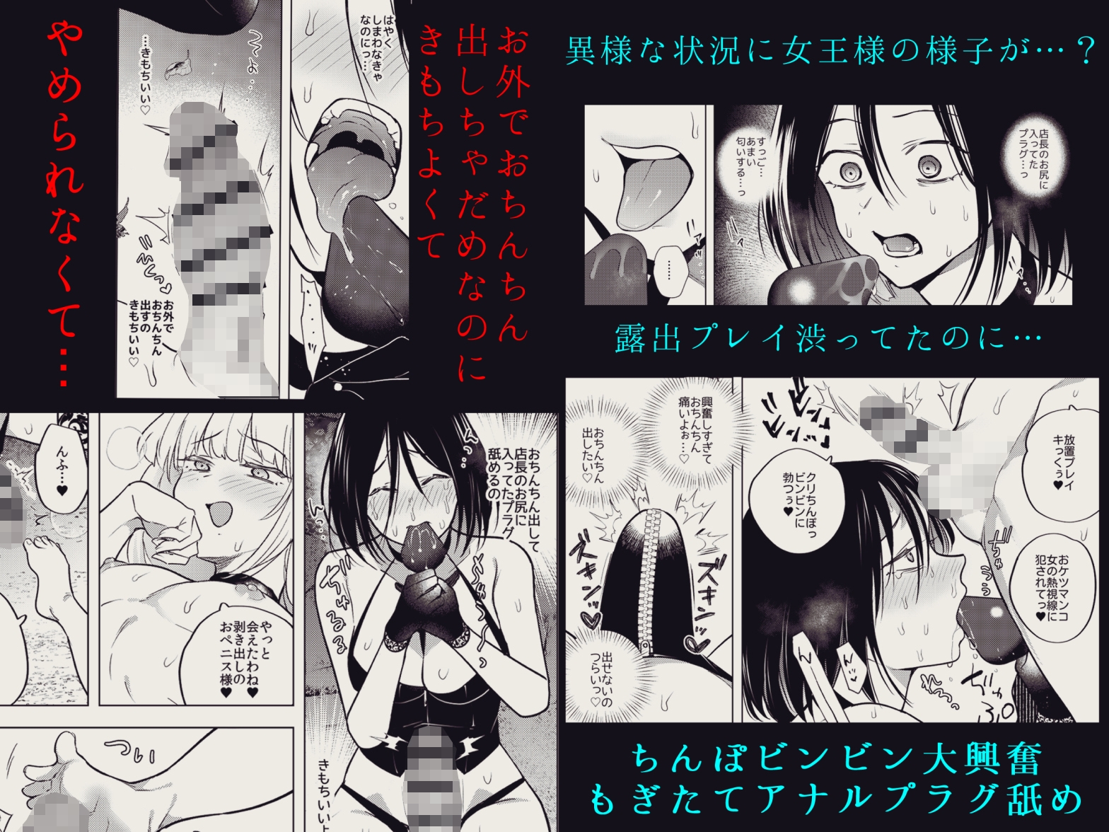 適性0のふたなり女王様3.5-御法度！地獄の逆アナル露出徘徊-