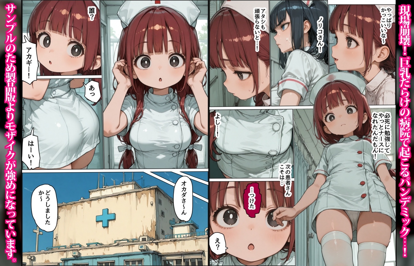 性処理ナースナユちゃん～触手に溺れる巨乳病棟の覚醒～