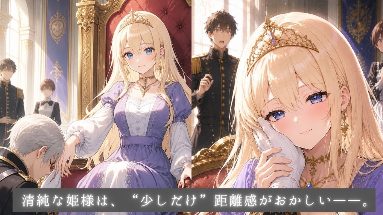 着エロ密着交尾 清純プリンセス5 禁断のスキンシップ～下着で抱き着く姫様 熱情にこぼれる乳首～