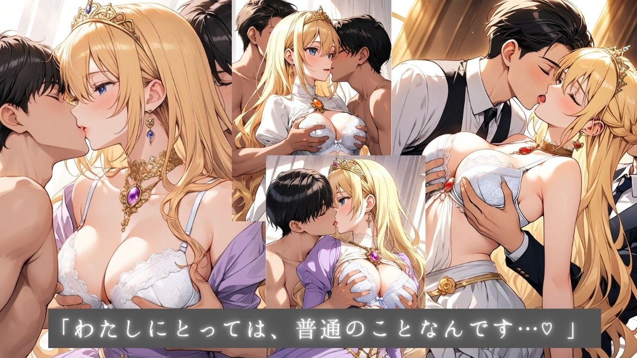着エロ密着交尾 清純プリンセス5 禁断のスキンシップ～下着で抱き着く姫様 熱情にこぼれる乳首～