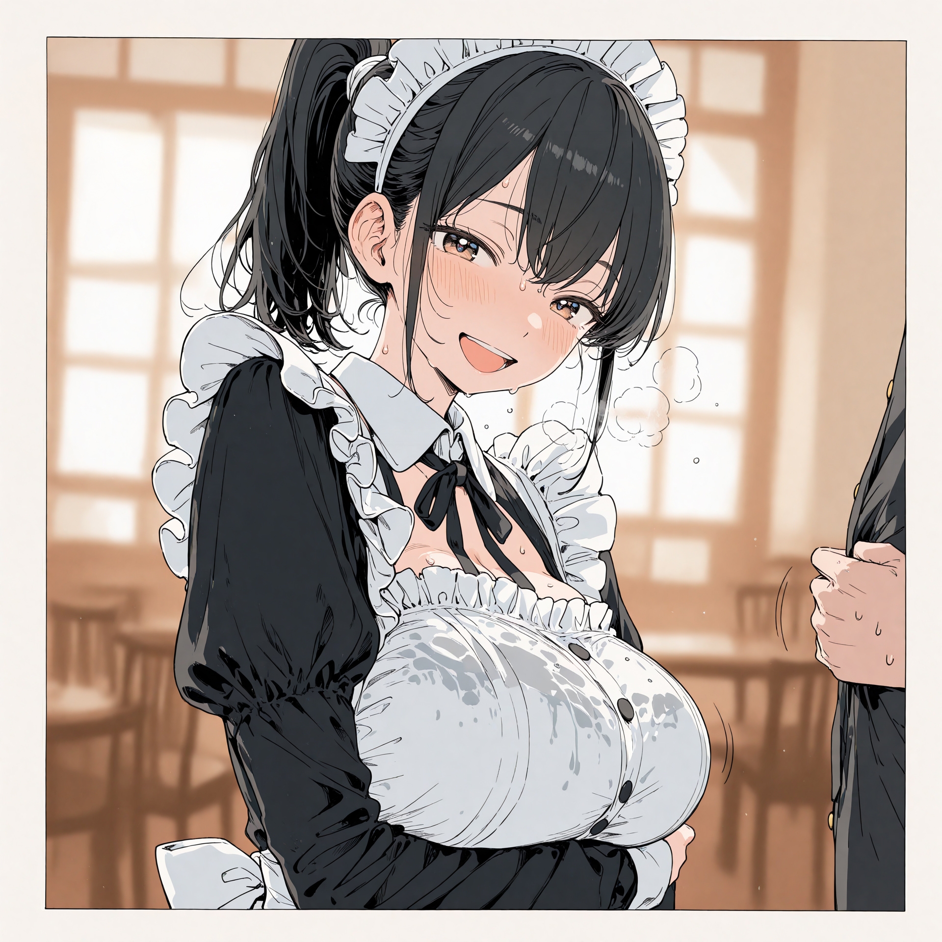 純真メイドちゃんの裏メニュー「生中出し」を堪能する！【Fカップ/全200P】