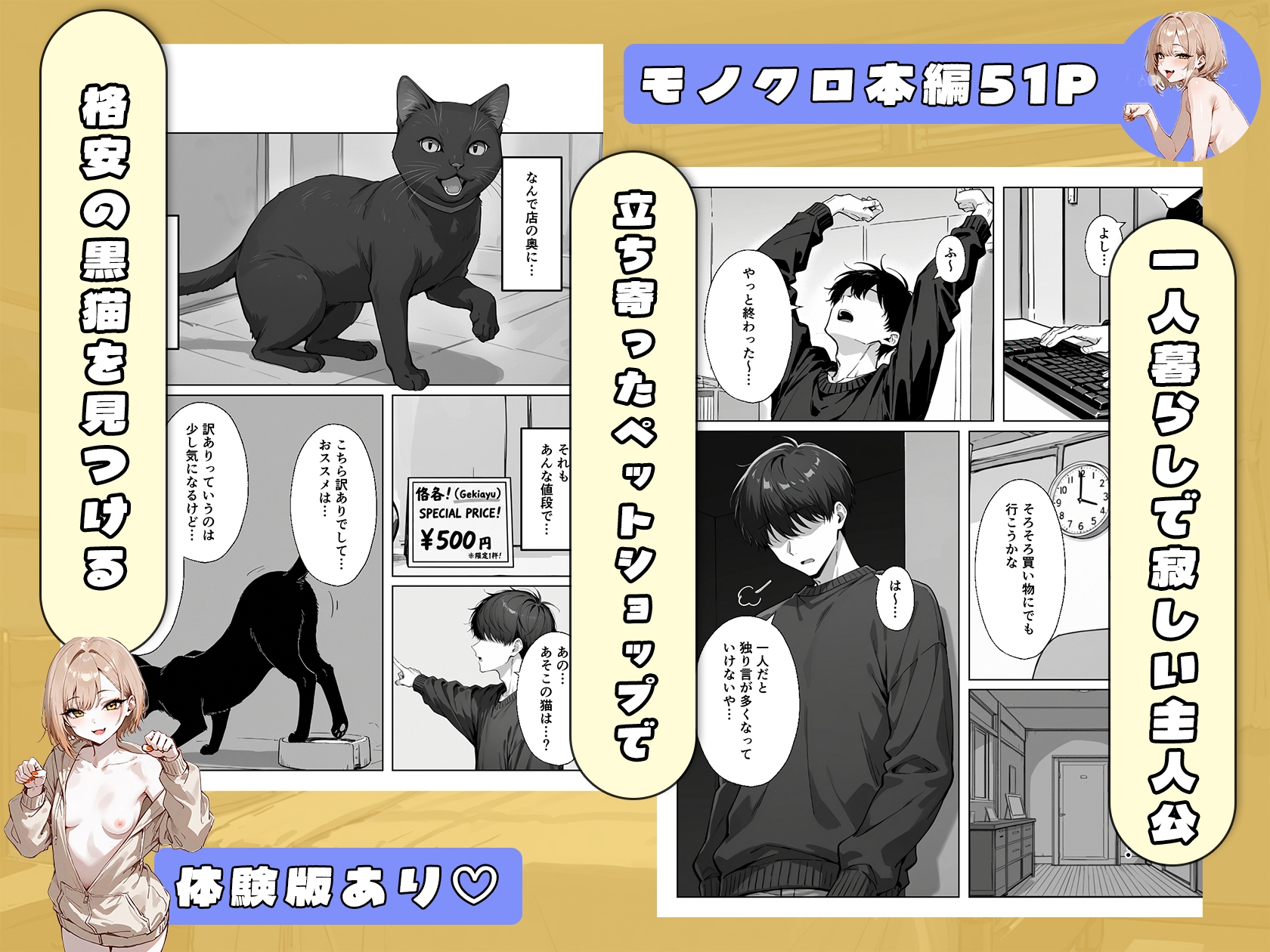 ぼくの猫は夜になるとギャルに変身する！?