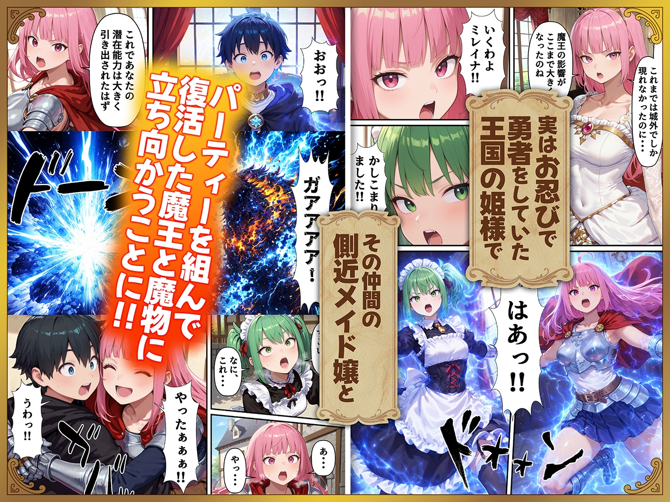 姫様、勇者やってます(極秘)