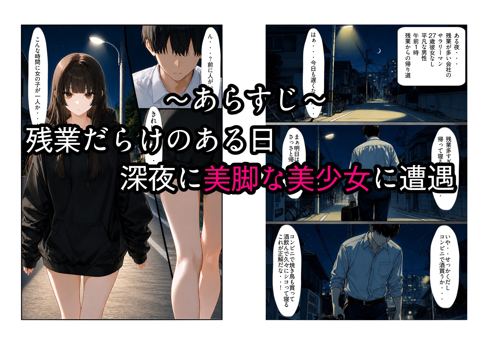 露出狂からの口止め依頼