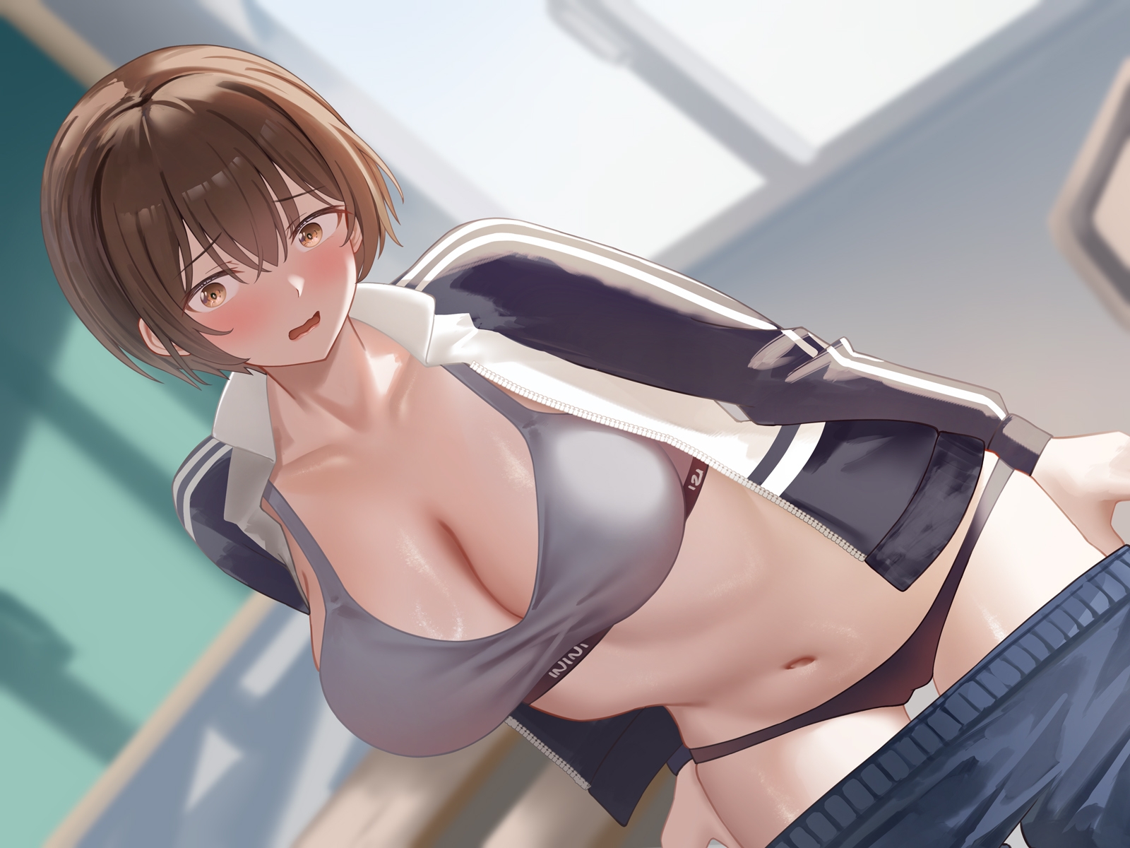 【処女×ごっくん】甘サドボーイッシュJKと強引なラブラブ中出し初えっち「苛めたくなっちゃう♡」 – Preview 4