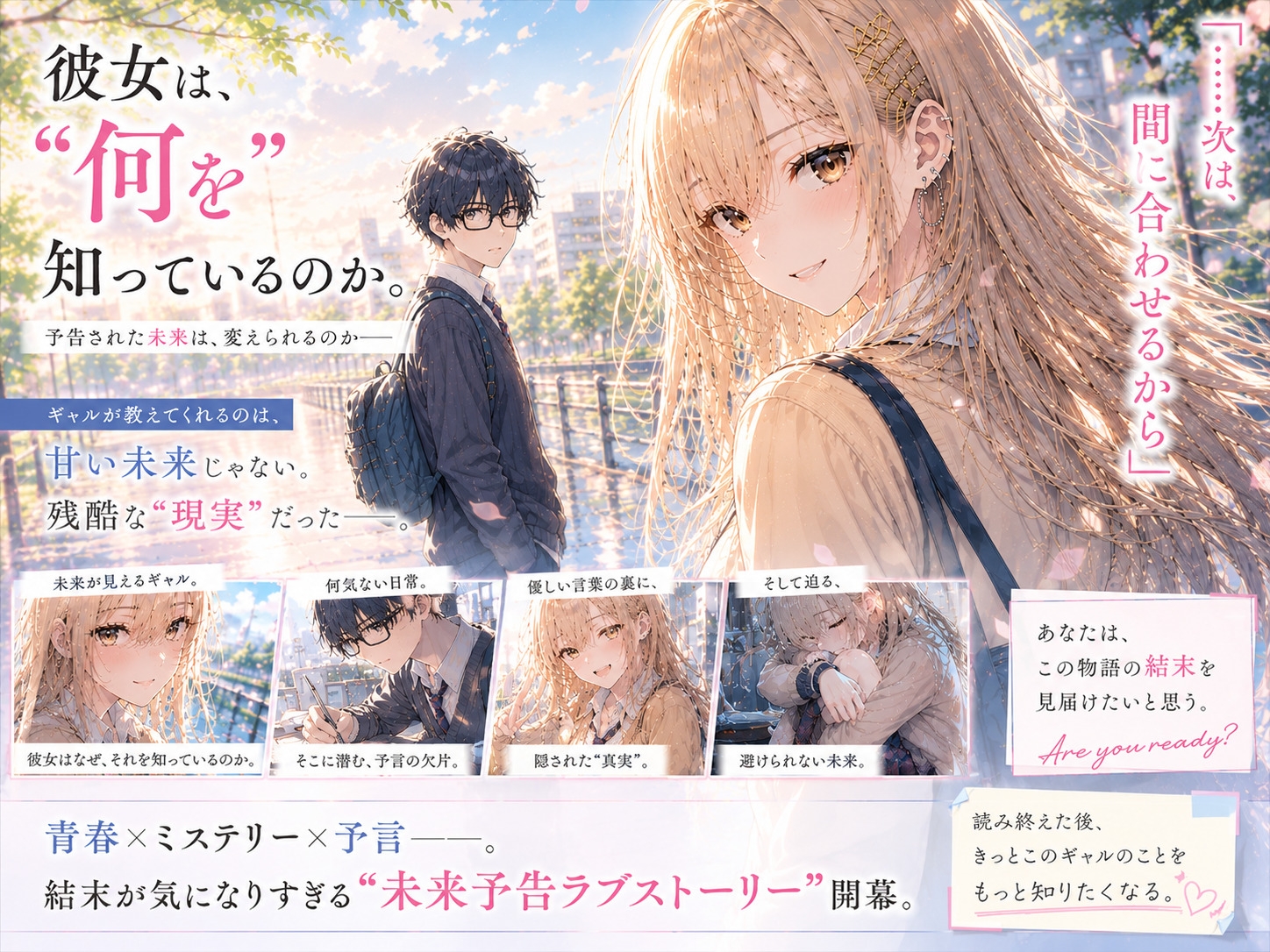 隣の席のギャルが毎日”人生のネタバレ”をしてくる