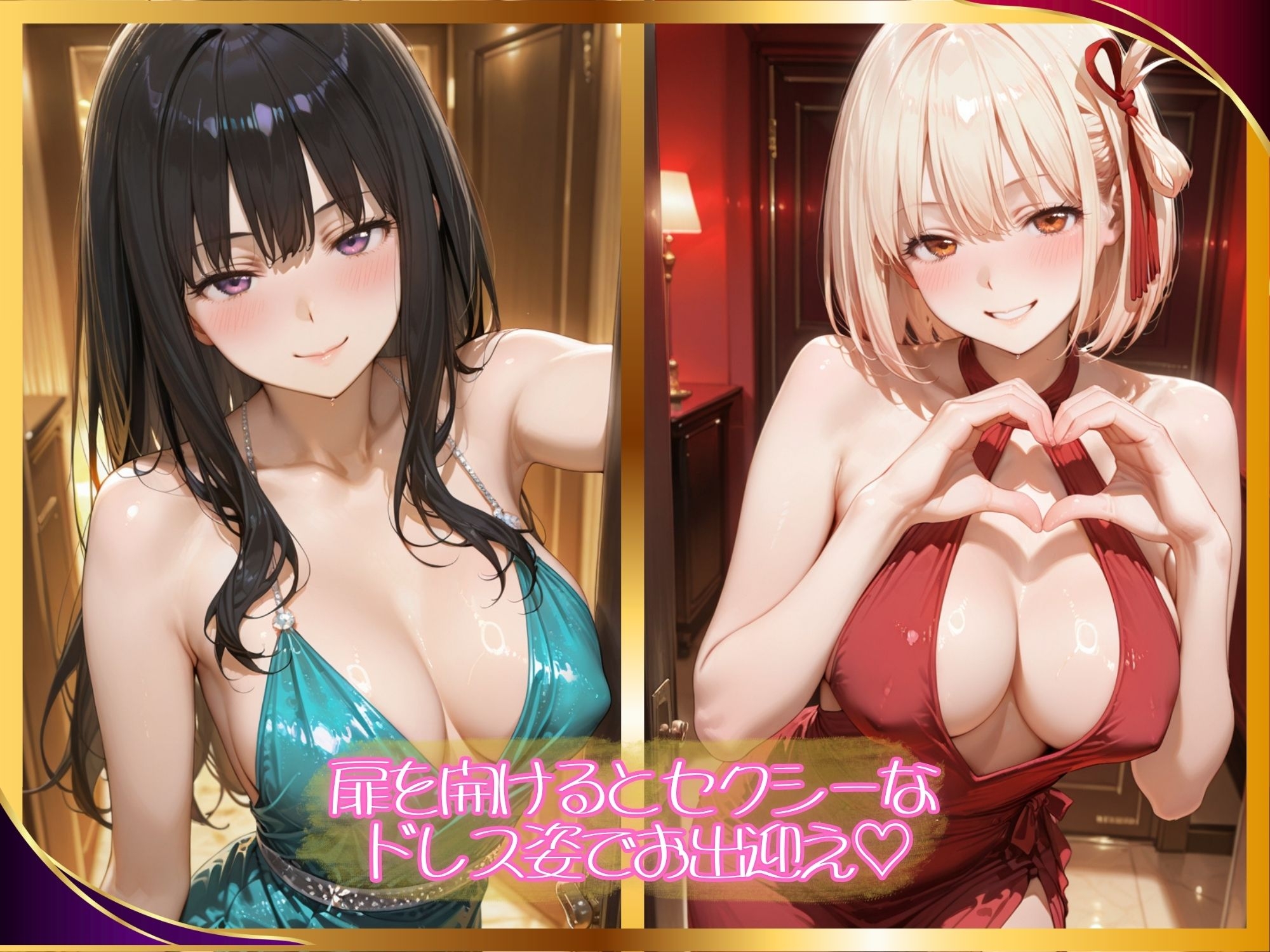 【高級風俗嬢】濃厚ご奉仕 ~リ●リス・リ●イル た●な&ち●と~