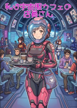 私は宇宙服カフェの店員さん