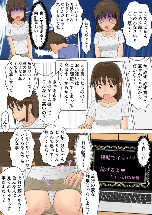 お姉ちゃんの露出体験記えとせとら – Preview 3