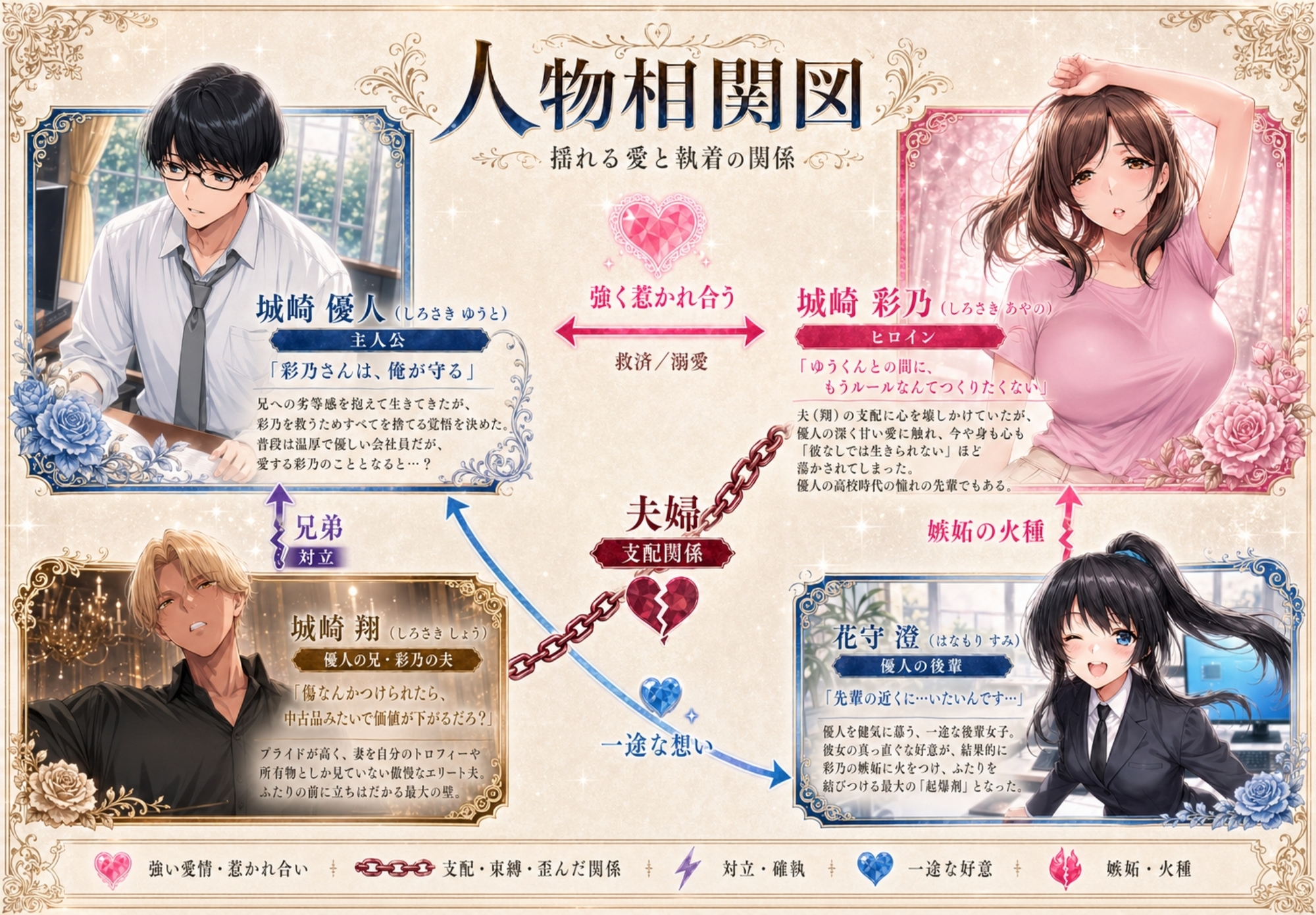 【総集編】兄さん、あなたの妻は…俺が貰います。〜鳥かごの中の巨乳清楚義姉が純愛濃厚セックスで「妻の顔」を捨てた全記録〜