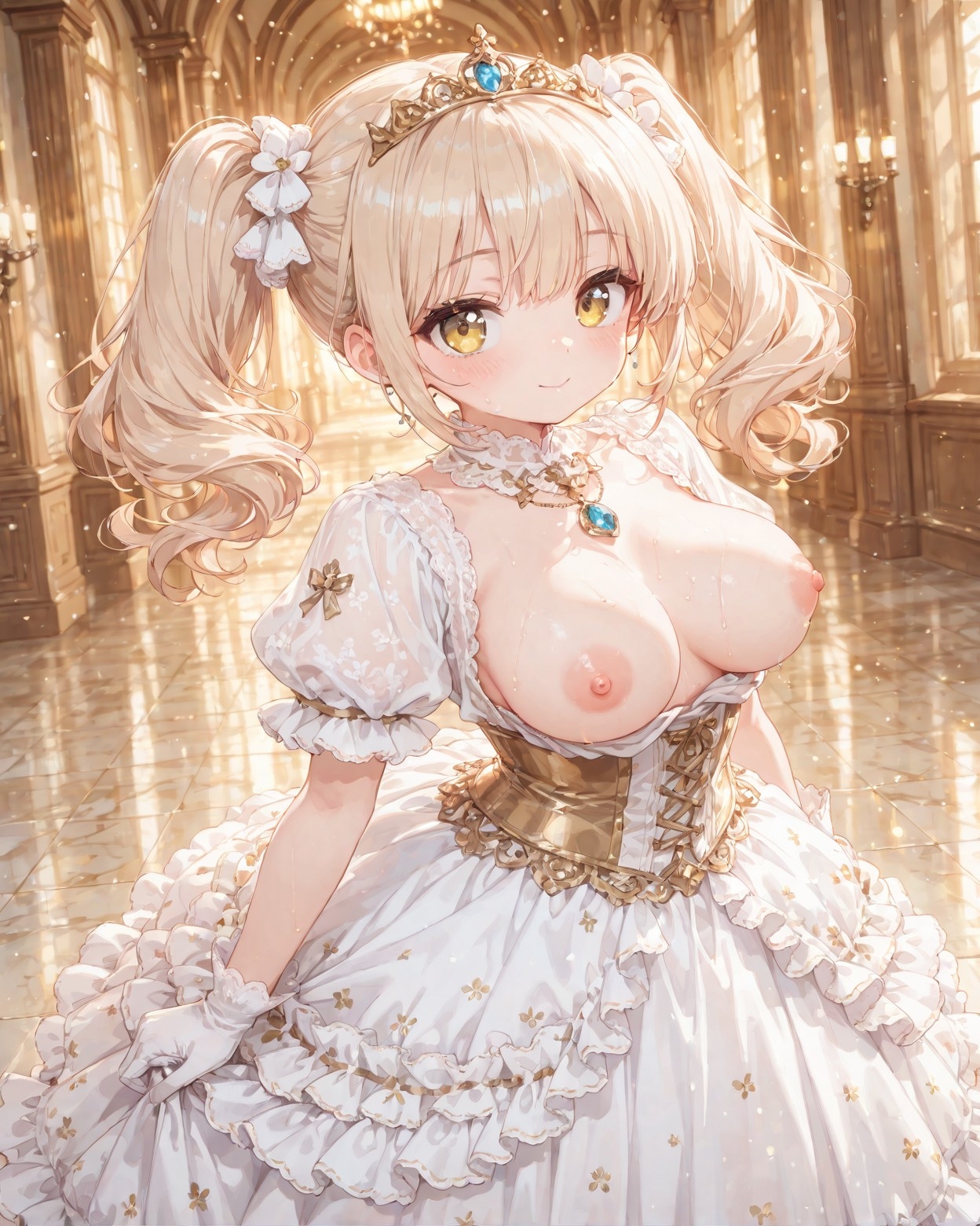 おっぱい見せてもらう剥ぎコラ風イラスト集3