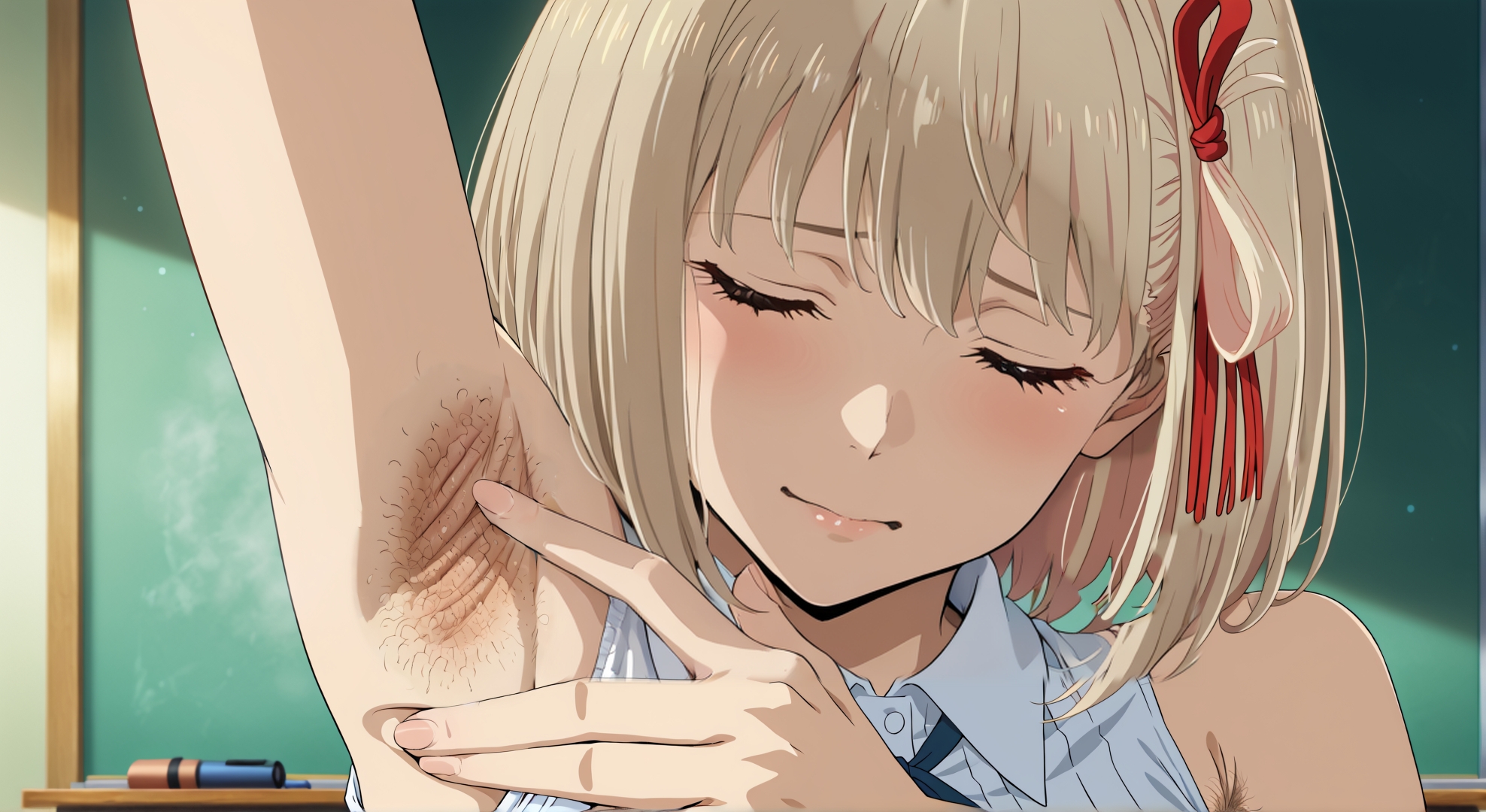 リコリコの腋毛