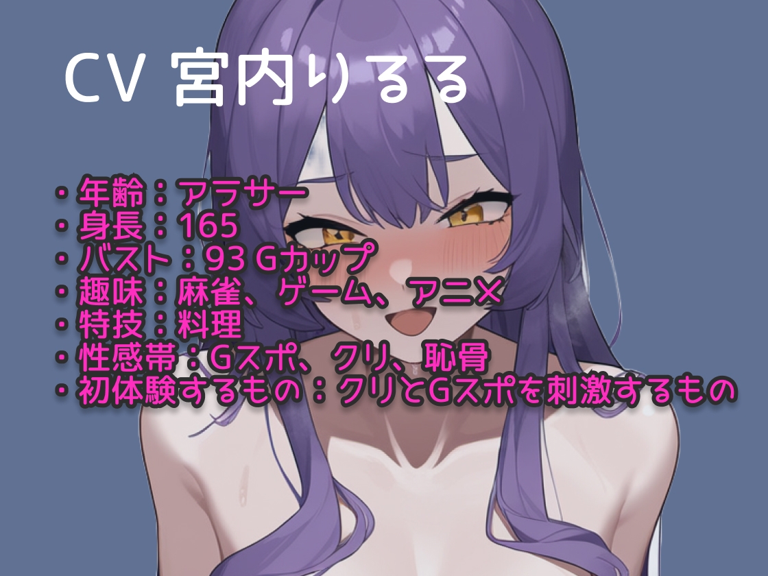 【初体験オナニー実演】THE FIRST VOICE【宮内りるる】～はじめてのクリバイブでGスポ責めオホ声絶頂～