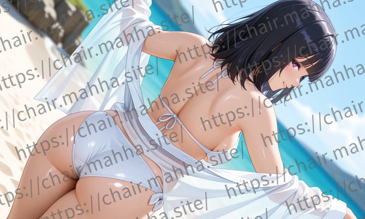 CHAIR Undressing See Through Shirt ～ 水着ポージング集 ～ ・ 向坂 理穂
