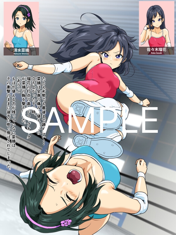 競技プロレス女子48kg級以下セカンドシーズン – Preview 3