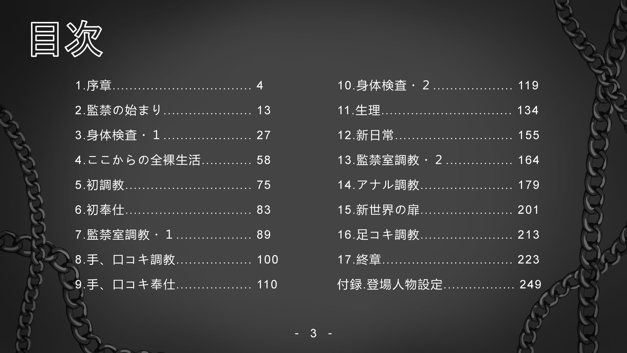 全裸×監禁