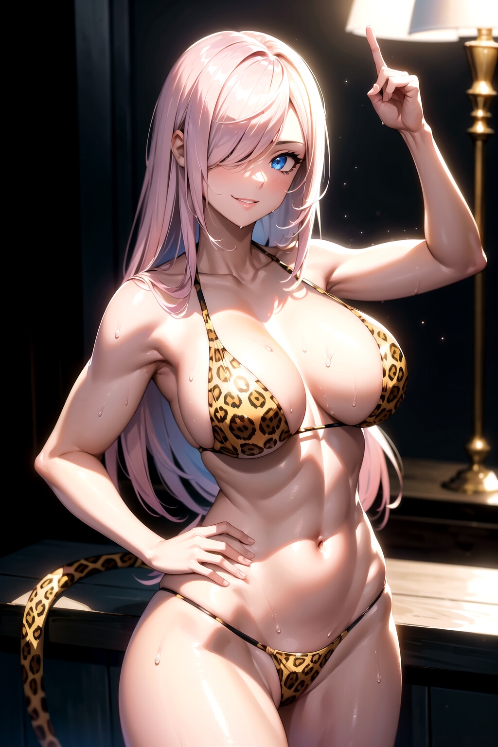 ヒョウ柄水着イラスト集_part1 – Preview 2
