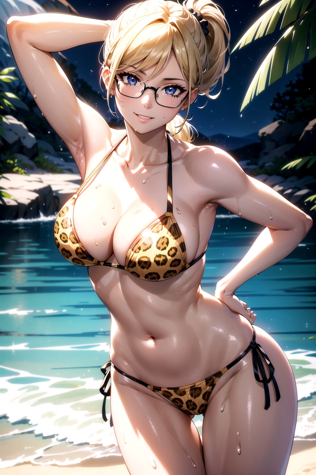 ヒョウ柄水着イラスト集_part2 – Preview 4