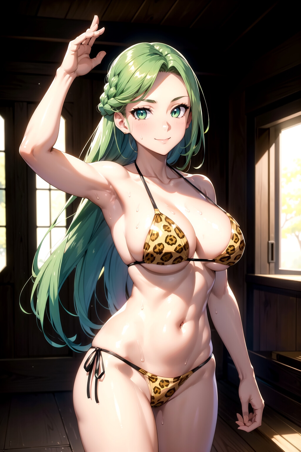 ヒョウ柄水着イラスト集_part2 – Preview 9