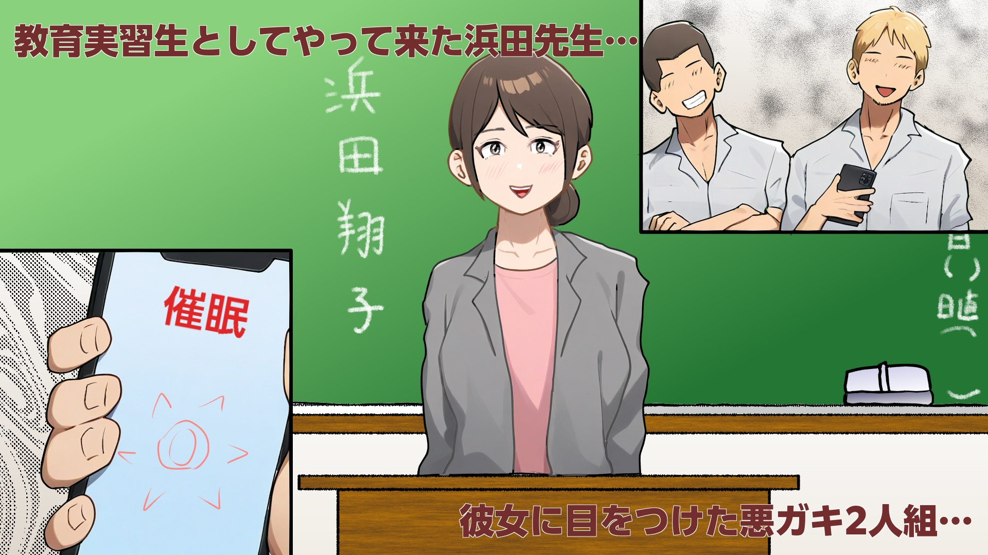 教育実習生JDを催○アプリで肉オナホ化 – Preview 2
