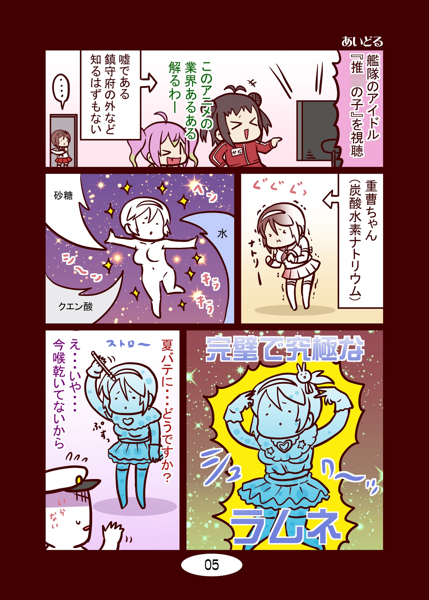 頭身が低い艦娘漫画フルカラー3