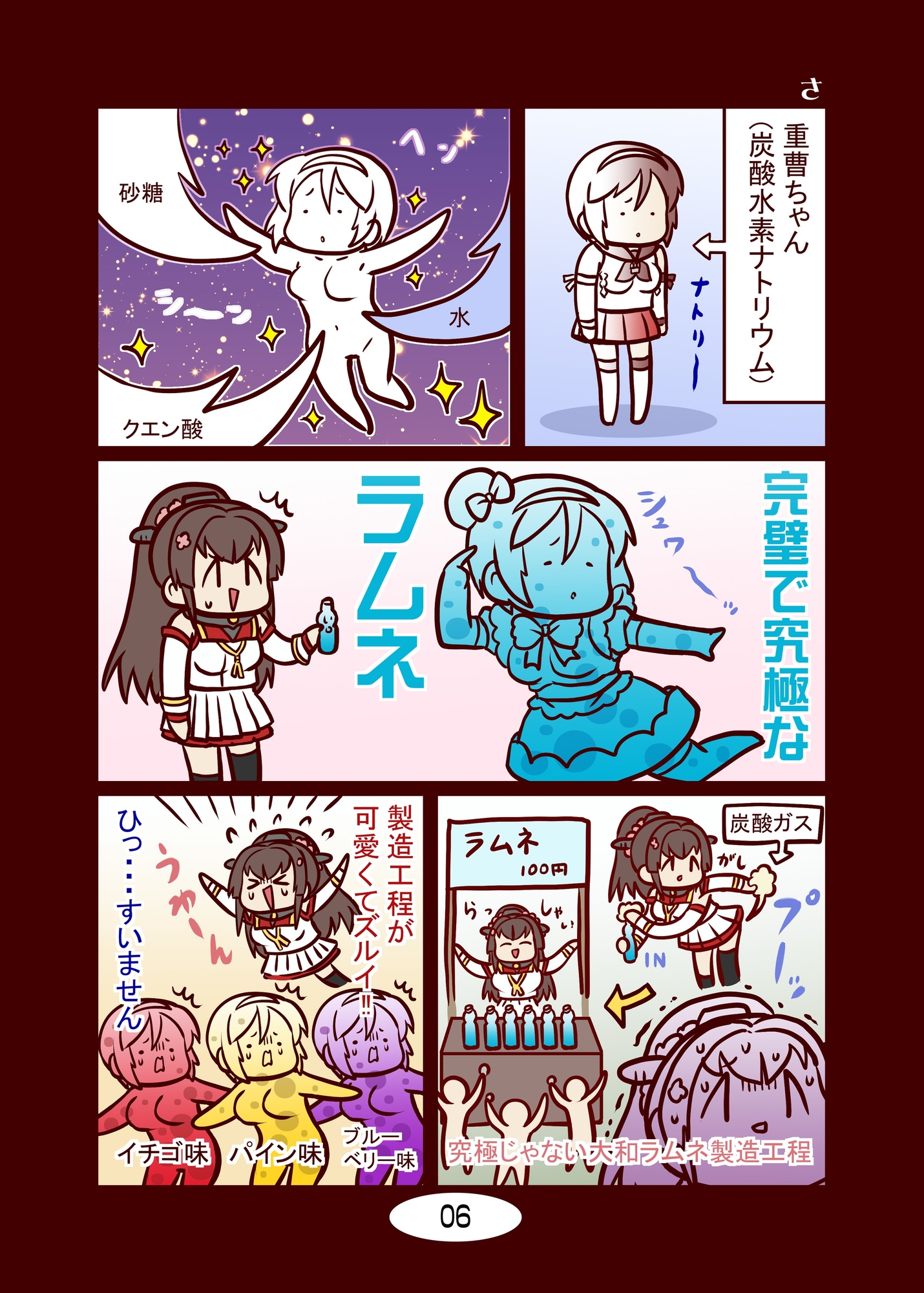 頭身が低い艦娘漫画フルカラー3