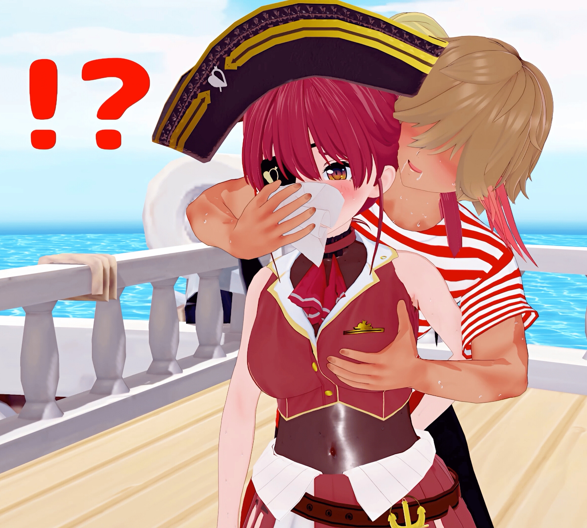 【4K】チャラ男一味に狙われた女海賊系Vtuberの末路 – Preview 2