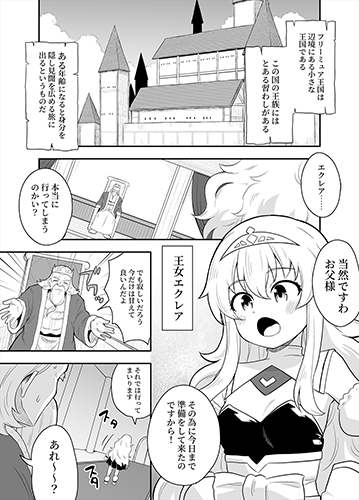 姫と護衛は冒険者1
