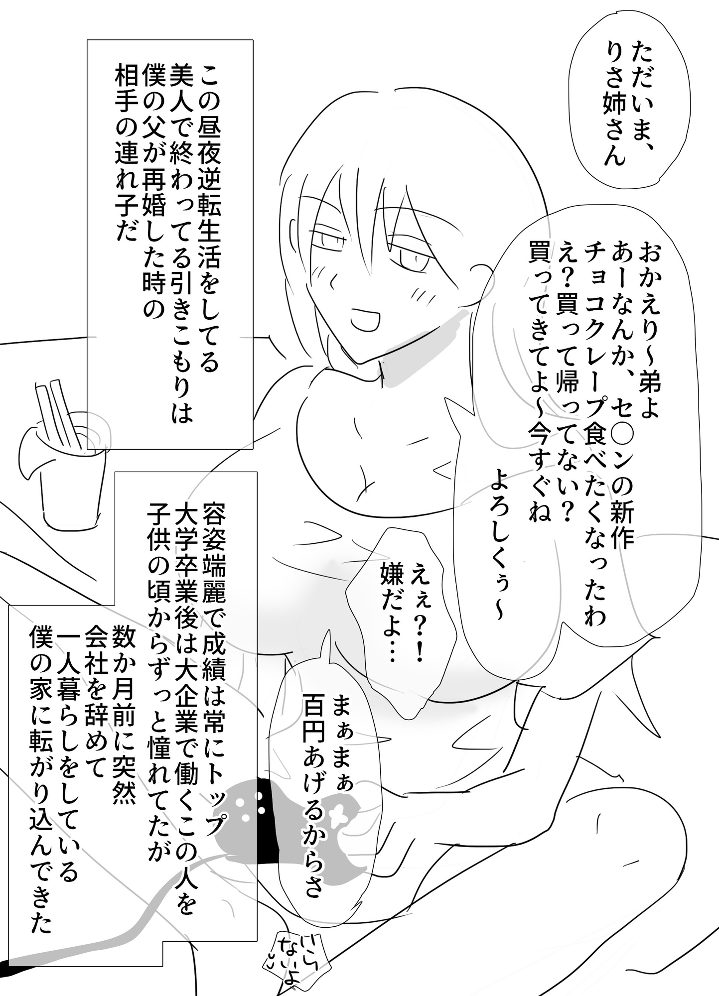 だらしない義姉とエッチ – Preview 2