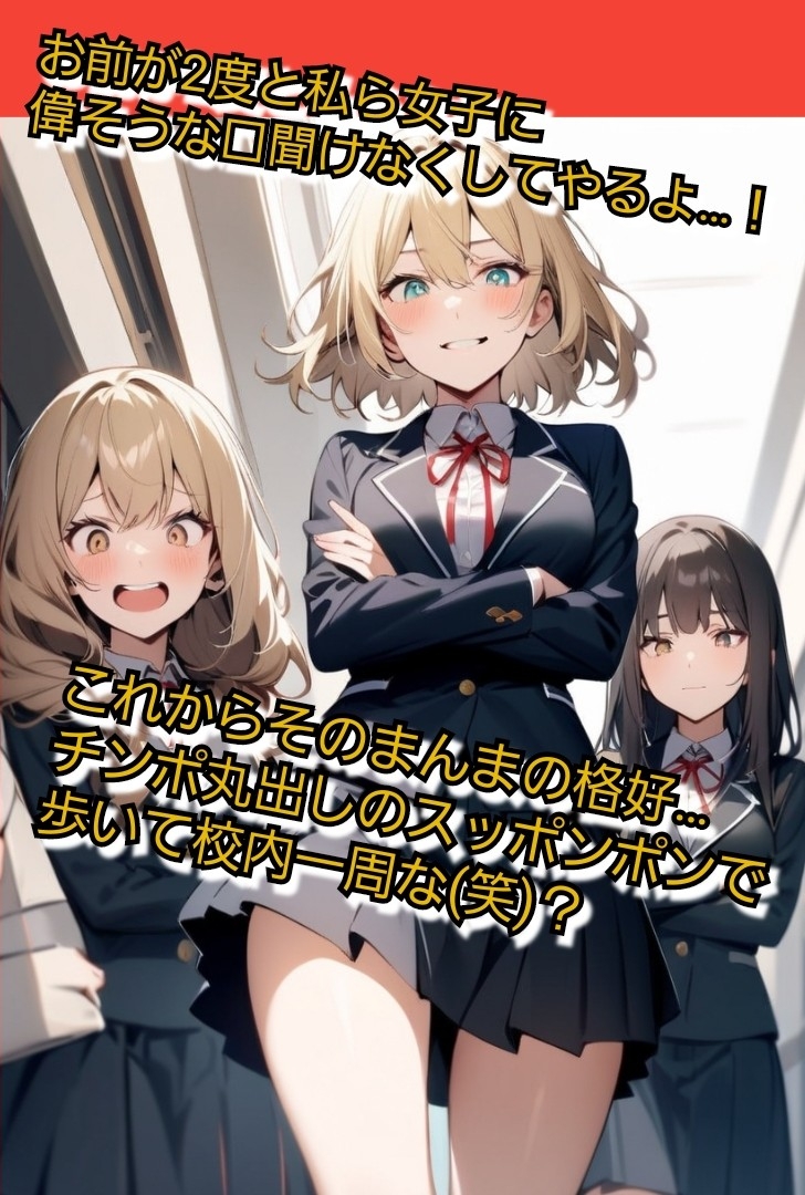 いじめっ娘倶楽部のSPHボイス 女子高生に笑われる短小包茎ちんぽ 教室で…、プールで…、廊下で… 大勢の女子の目の前でパンツを脱がされ晒し者に！