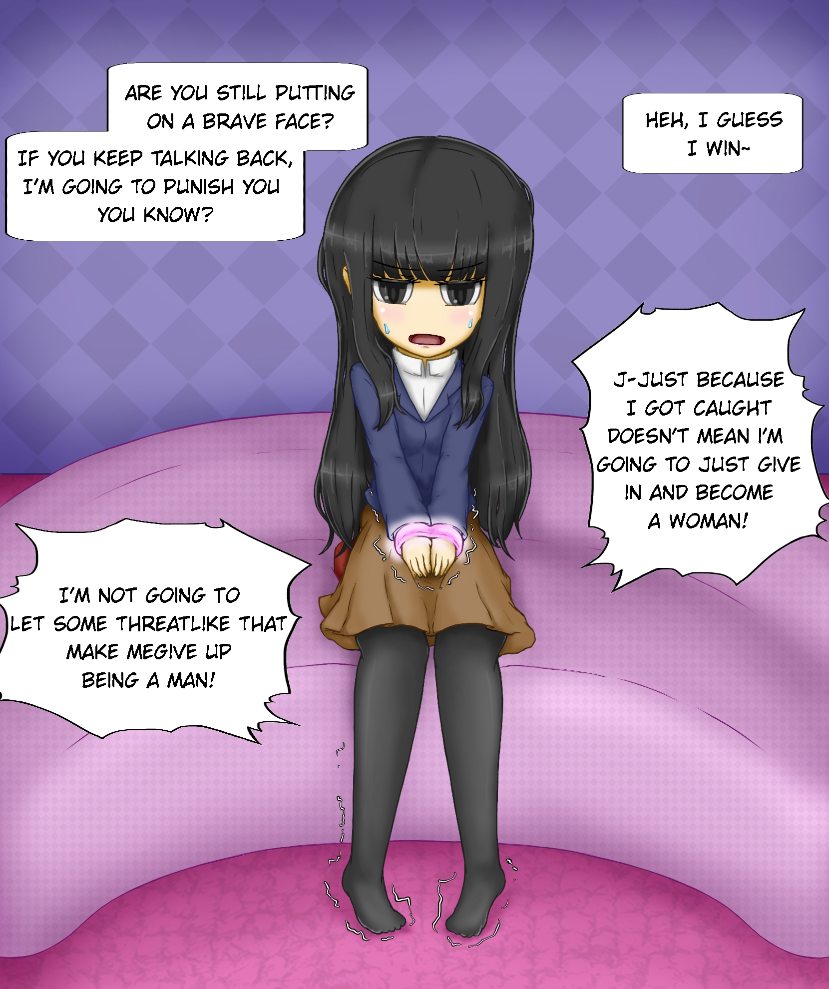 Gіrls world mini ～The Protagonist Defeated by the Human Feminization Project～