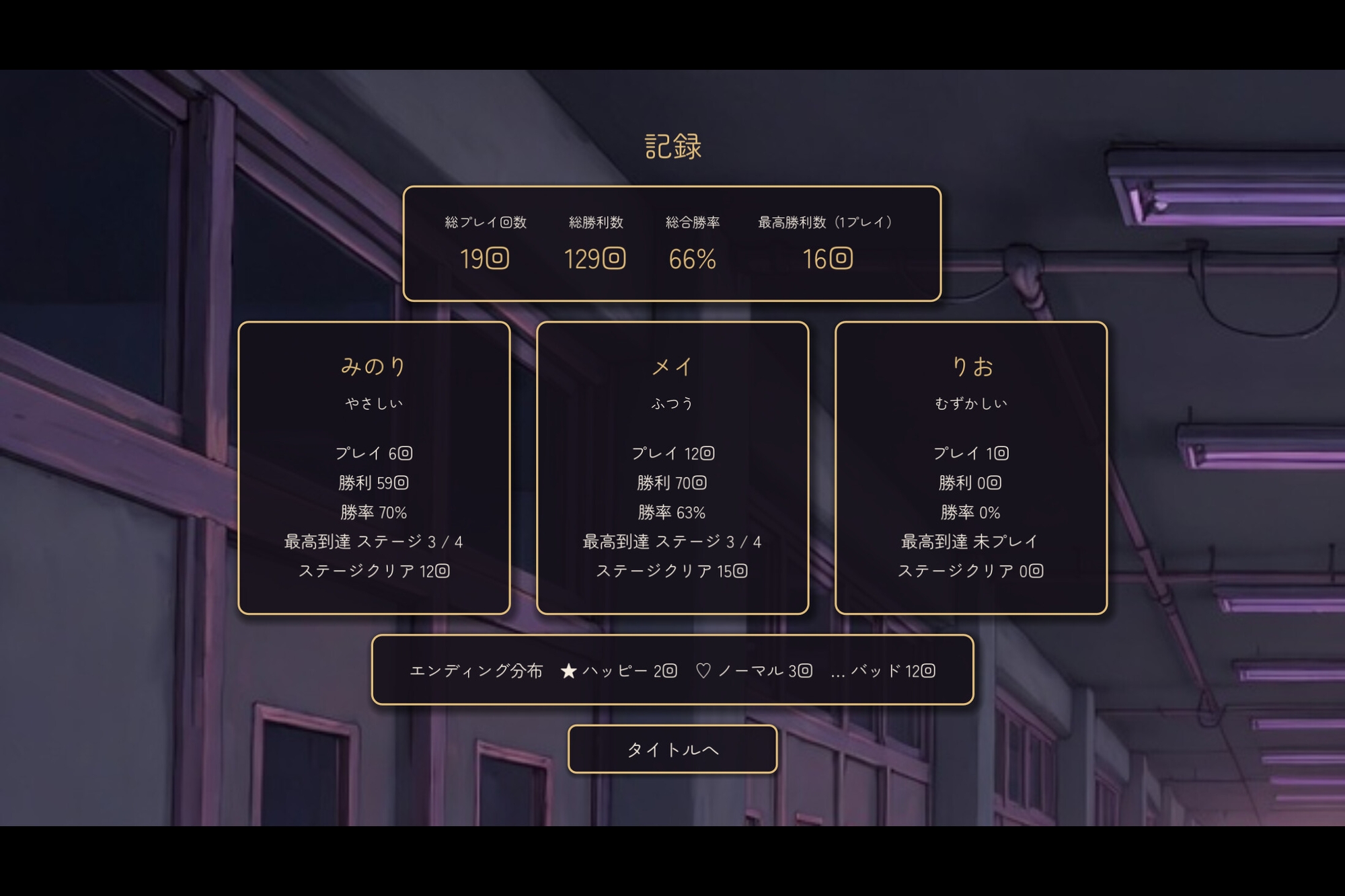 放課後2人きりじゃんけん